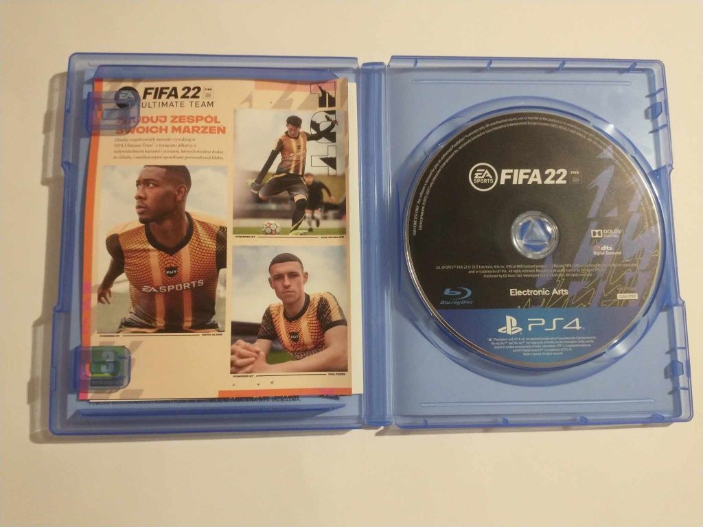 Gra fifa 22 na ps4