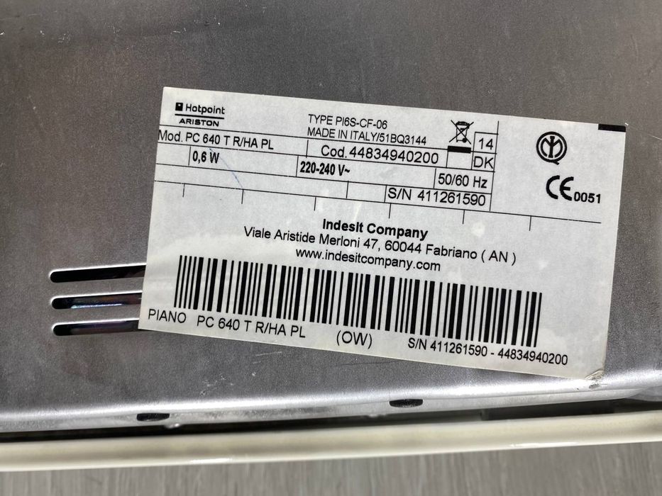 Поверхня газова ARISTON / плита / поверхность газовая