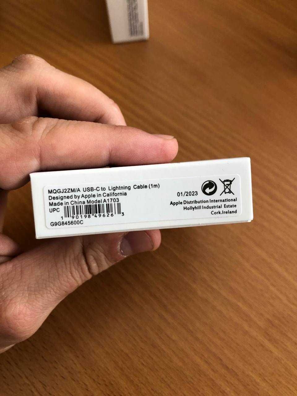 Кабелі Apple USB-C to Lightning Cable 1m Original (Без Торгу)