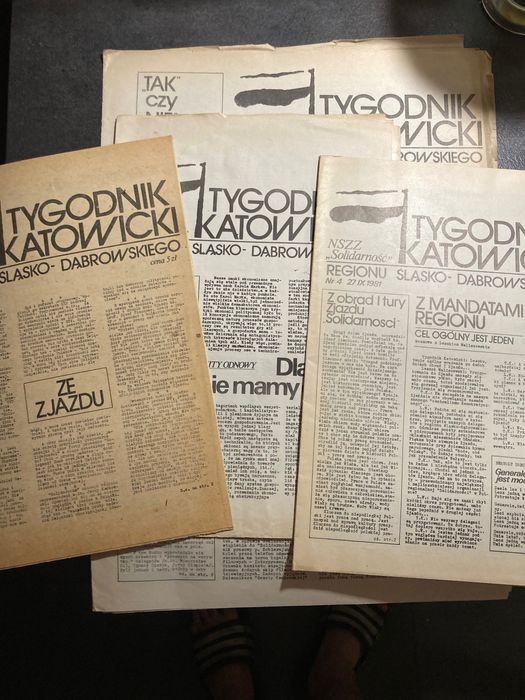 Tygodnik katowicki 4 numery