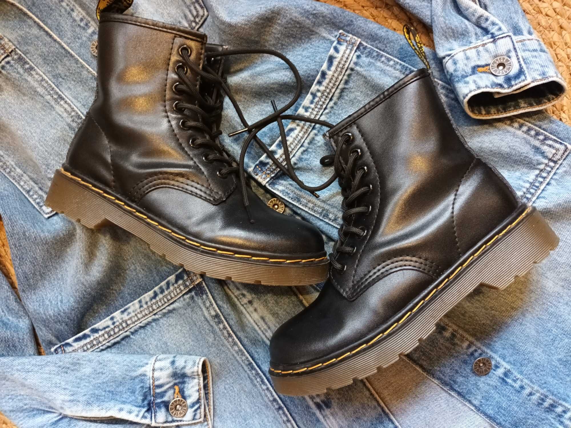 DR MARTENS 1460 buty botki trapery glany r.37/38 jak nowe
