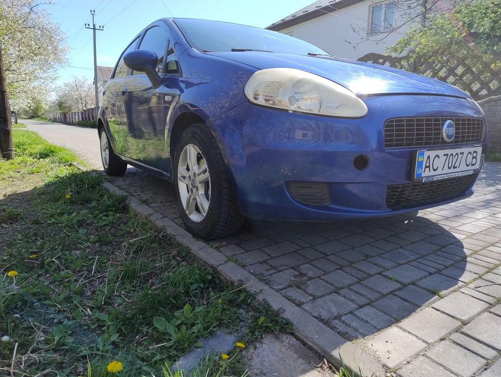 Fiat grande punto 1,4 газ бензин 2006 р.в.