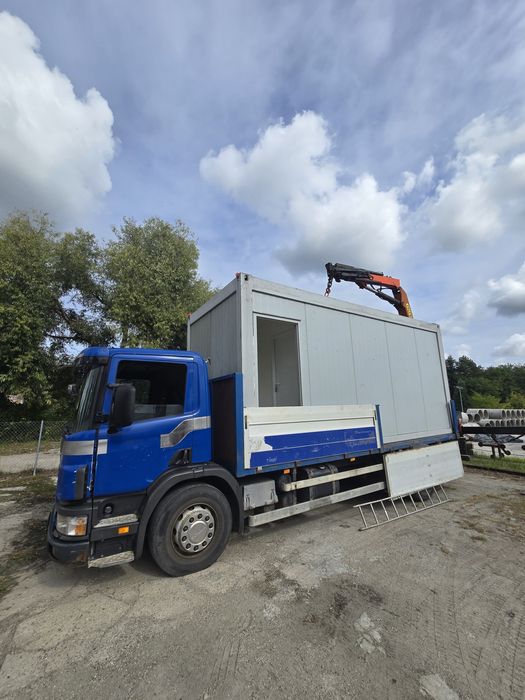 Usługi hds transport maszyn rolniczych przemysłowych kontenerów