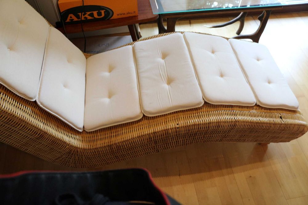 fotel relaksacyjny ,szezlong ,leżanka,rattan