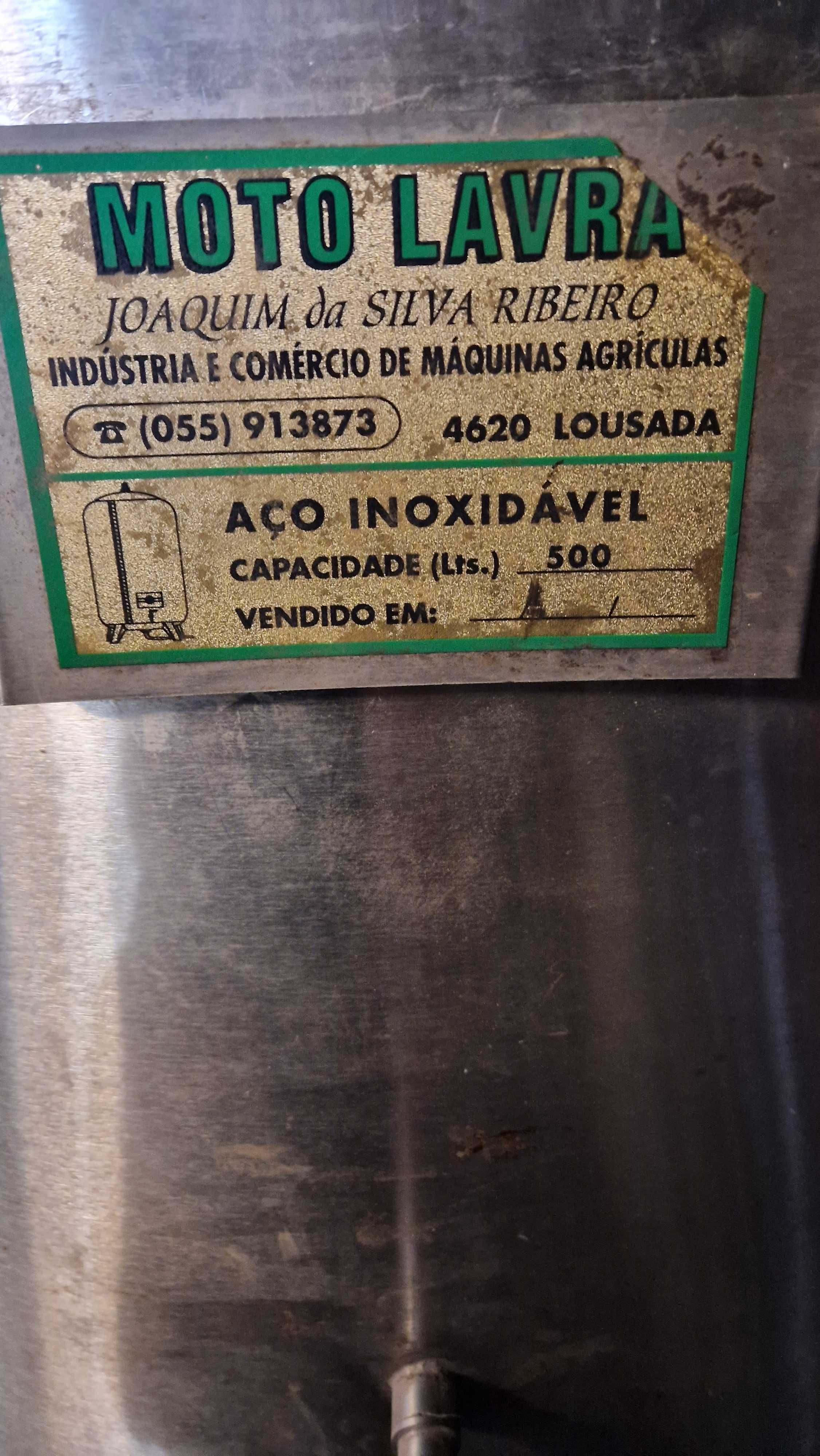 Cuba em Inox 500 litros