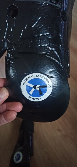 Taekwondo. Ochraniacz głowy i rękawice. Nowe