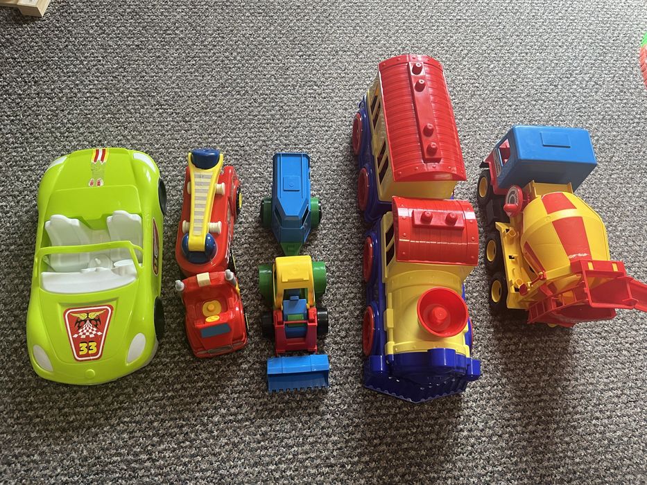 Паравоз трактор пожарная каток бетономешалка самосвал кран танк машины