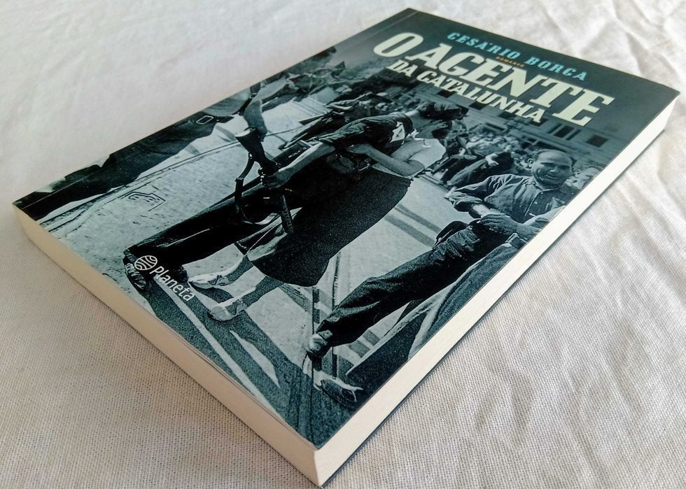 Livro O Agente da Catalunha de Cesário Borga [Portes Grátis]