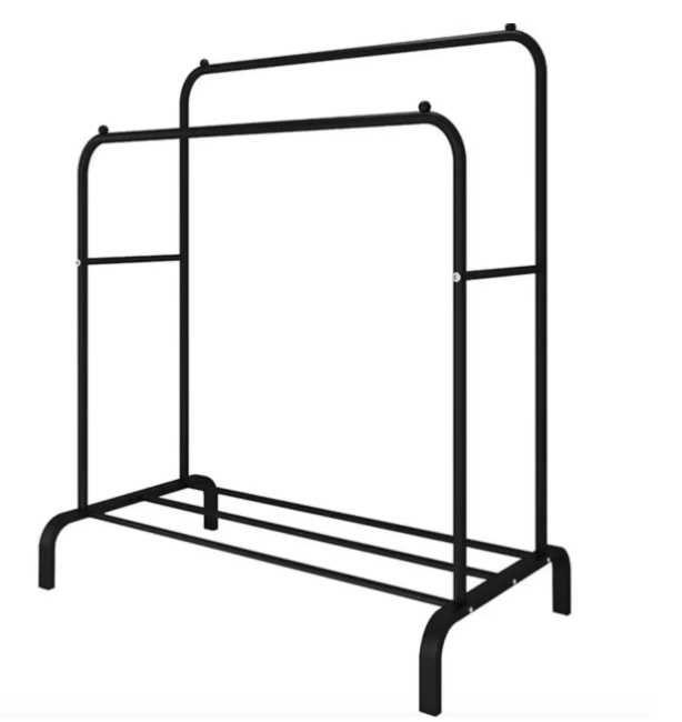 Вішалка для одягу та взуття Loft Rack сталева з полицею