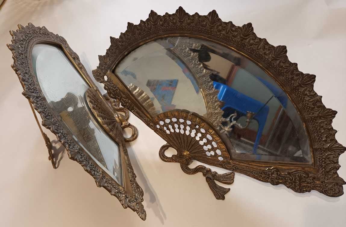 Espelhos em bronze antigos