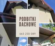 Podbitka dachowa, parapety
