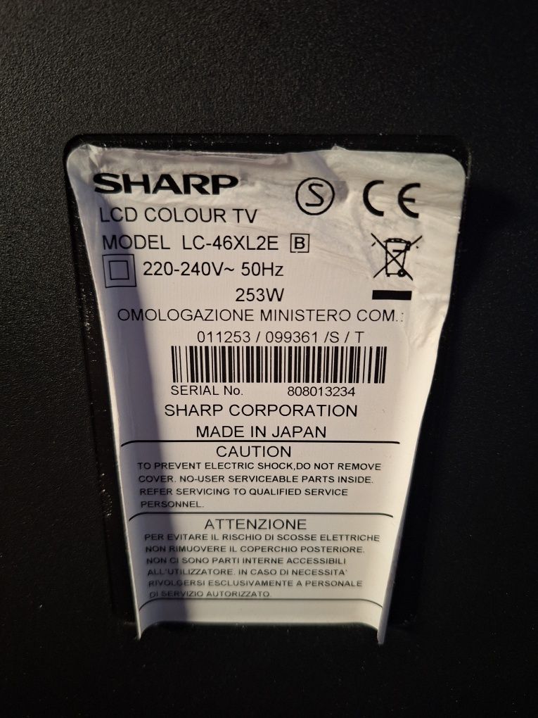 Telewizor Sharp 46 cali