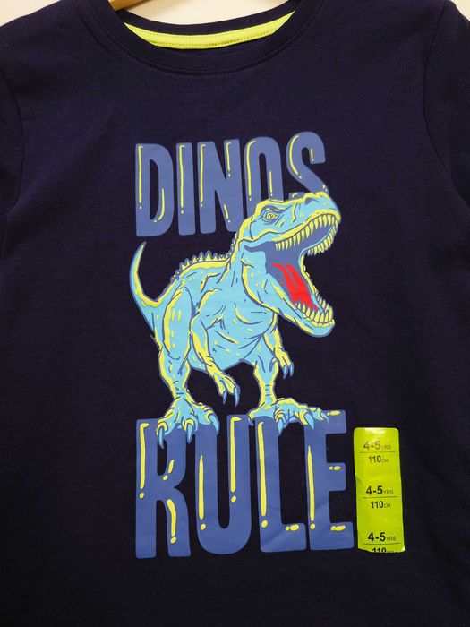 Piżama chłopięca w dinozaury Primark 110