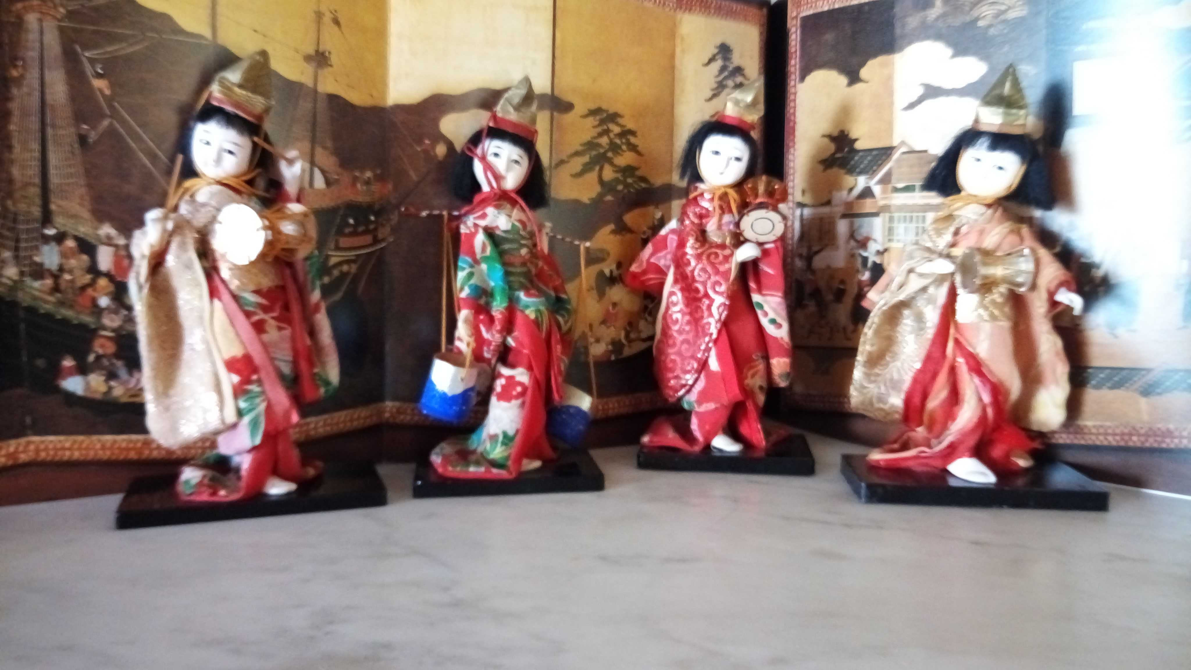 Bonecas Gueixa Japonesa vintage autênticas
