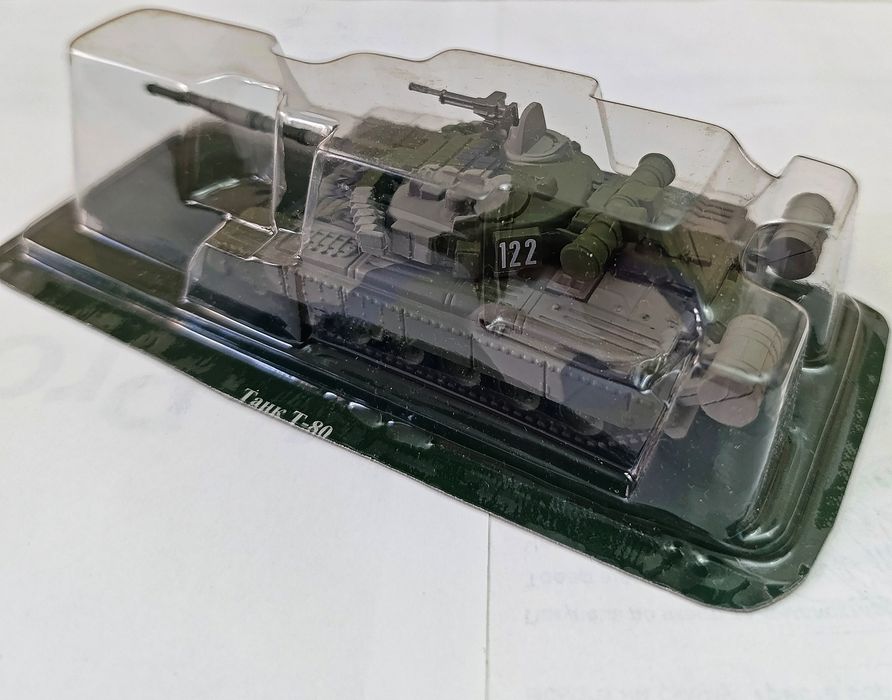 Автолегенды: модель боевого танка Т-80, Харьковский завод им. Малышева