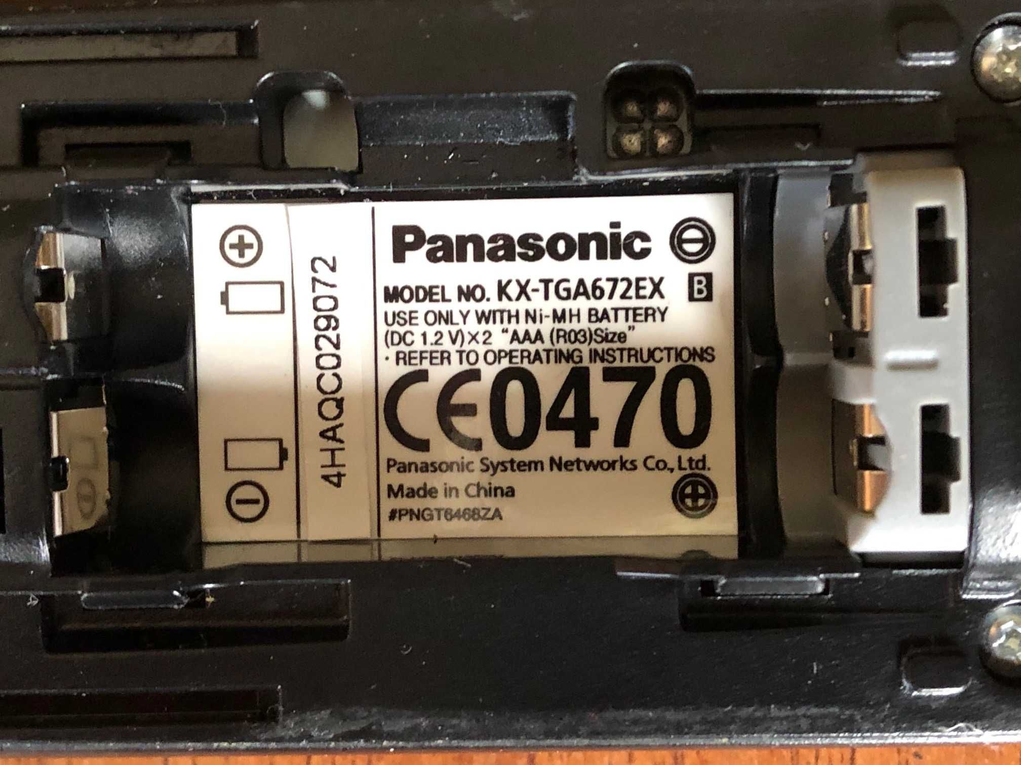 Трубка для беспроводного телефона Panasonic KX-TGA672EX