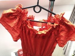 Sukienka H&M rozmiar 34 piękna lato hiszpanka