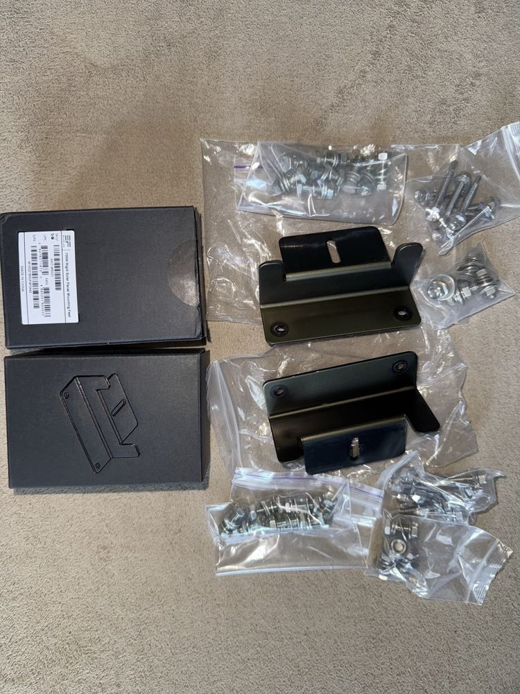 Сонячні панелі Ecoflow 2x100W + кріплення + Кабель 10 метрів