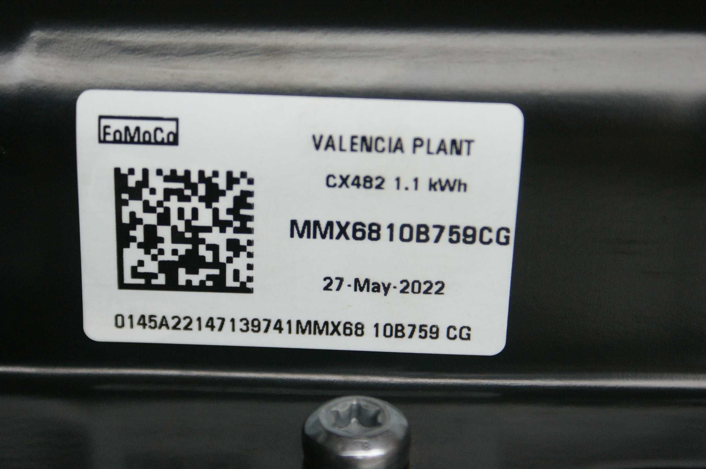 Ford Kuga Mk3 2.5 Hybrid Bateria Akumulator 1.1 kWh Hybryda 22r