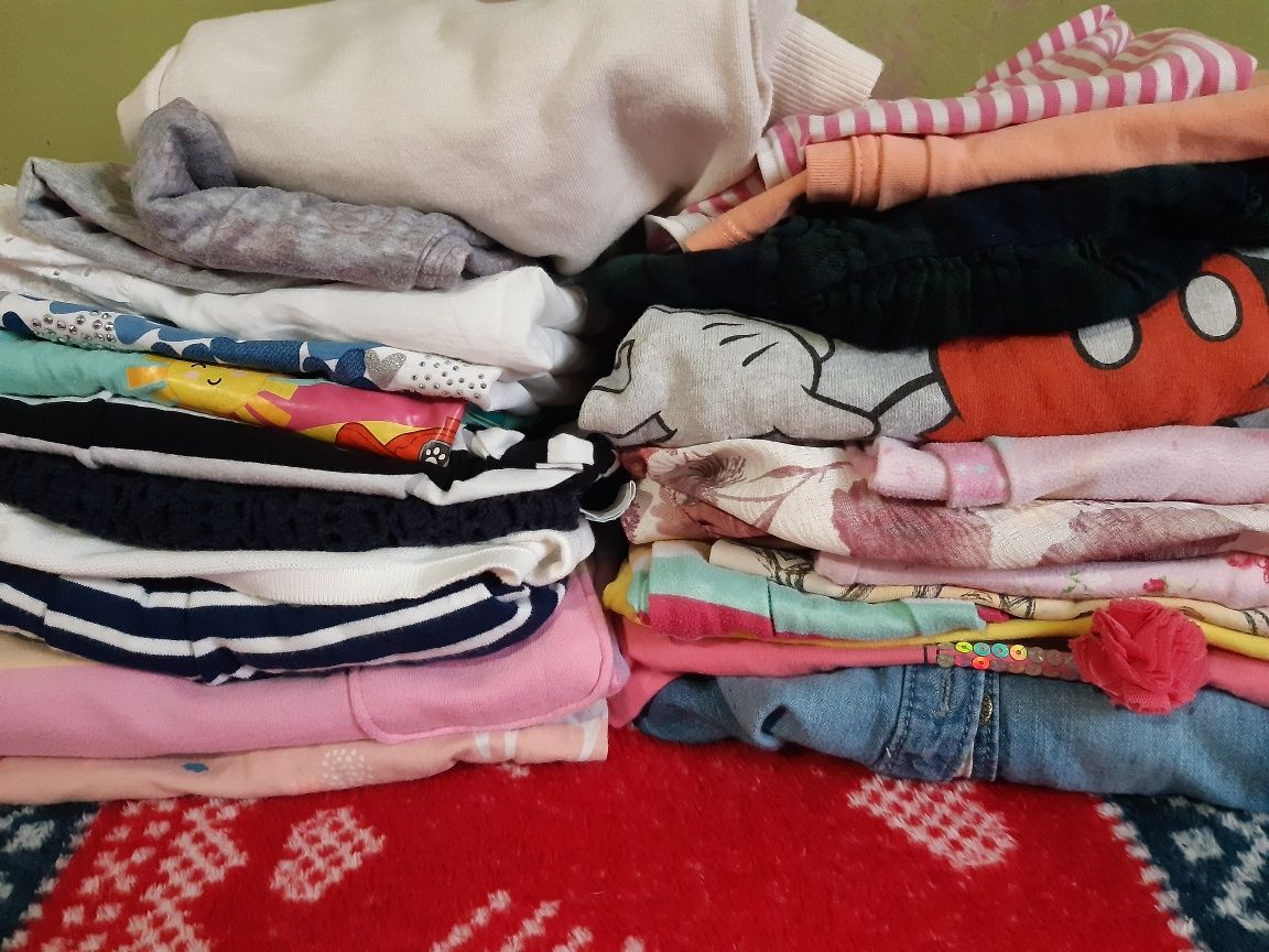 Zestaw odzieży na 4,5 lat dla dziewczynki 110cm