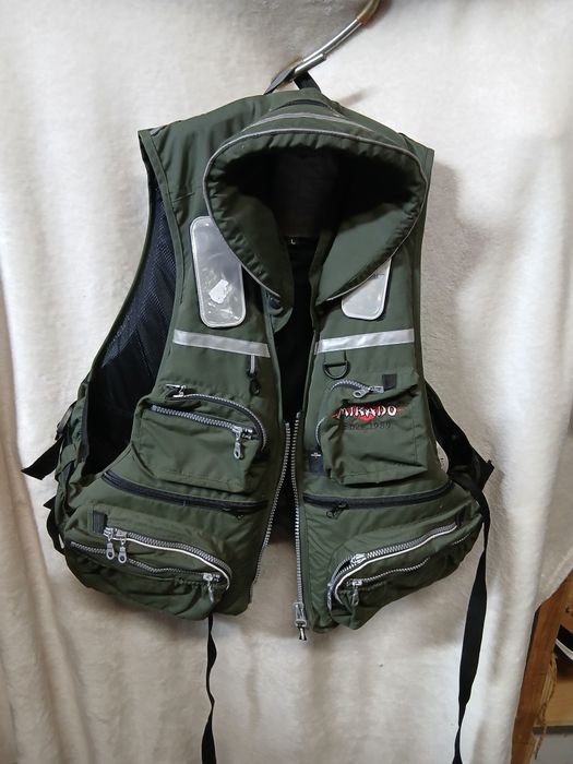 Nowa kamizelka wędkarska wypornościowa mikado rozmiar L