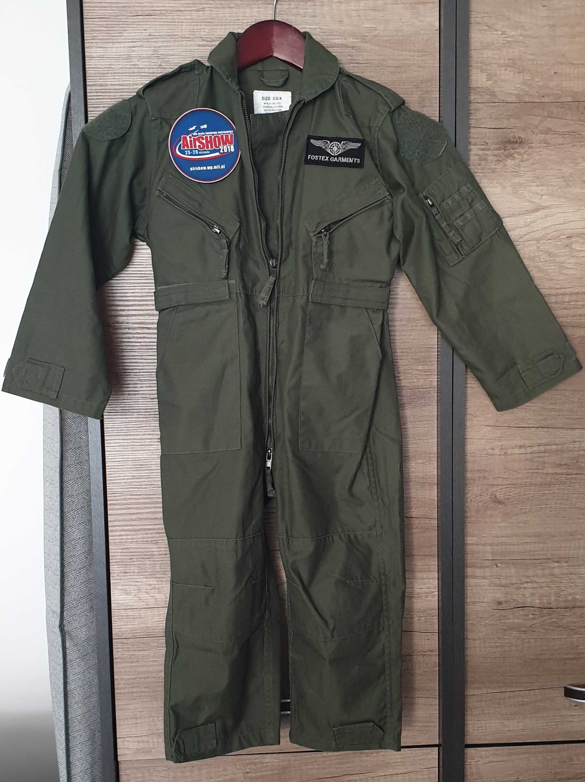 kombinezon pilota dla dziecka na Airshow