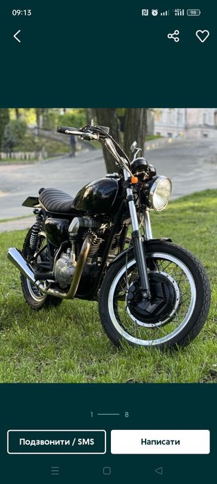 Мотоцикл Kawasaki W650