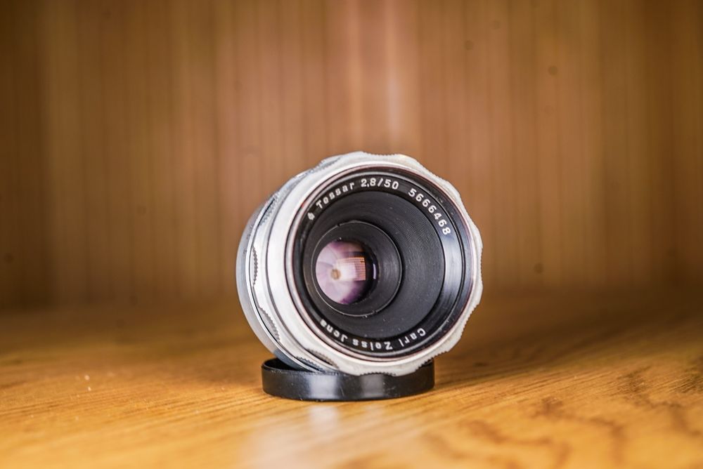 Obiektyw m42 Carl Zeiss tessar 50 2.8