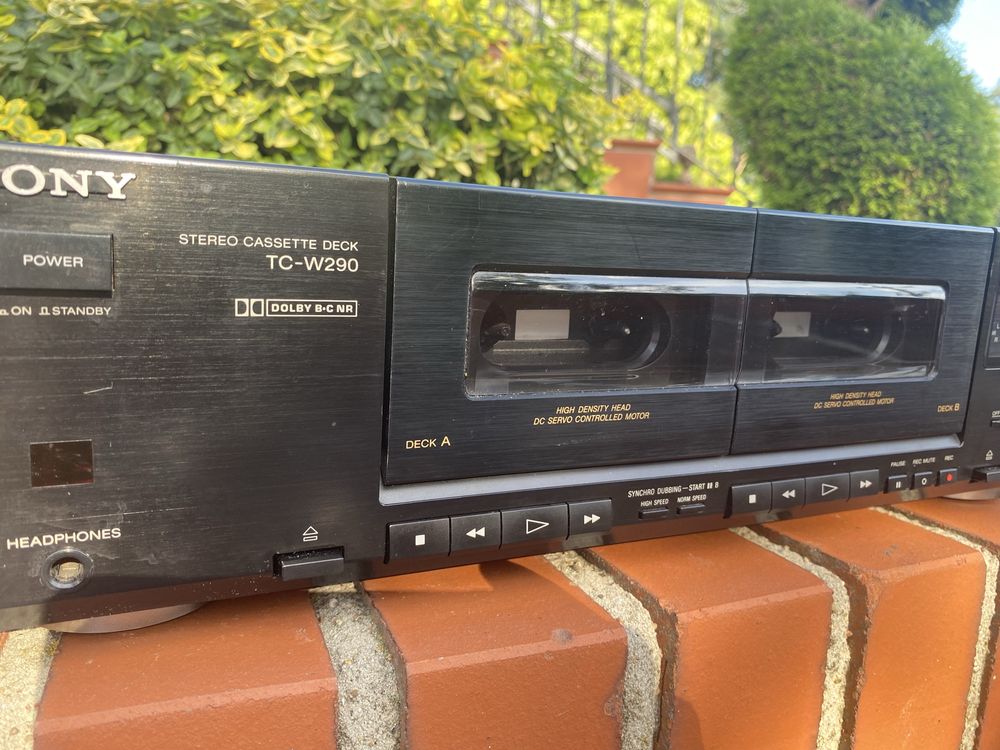 Magnetofon deck TC W290 Sony