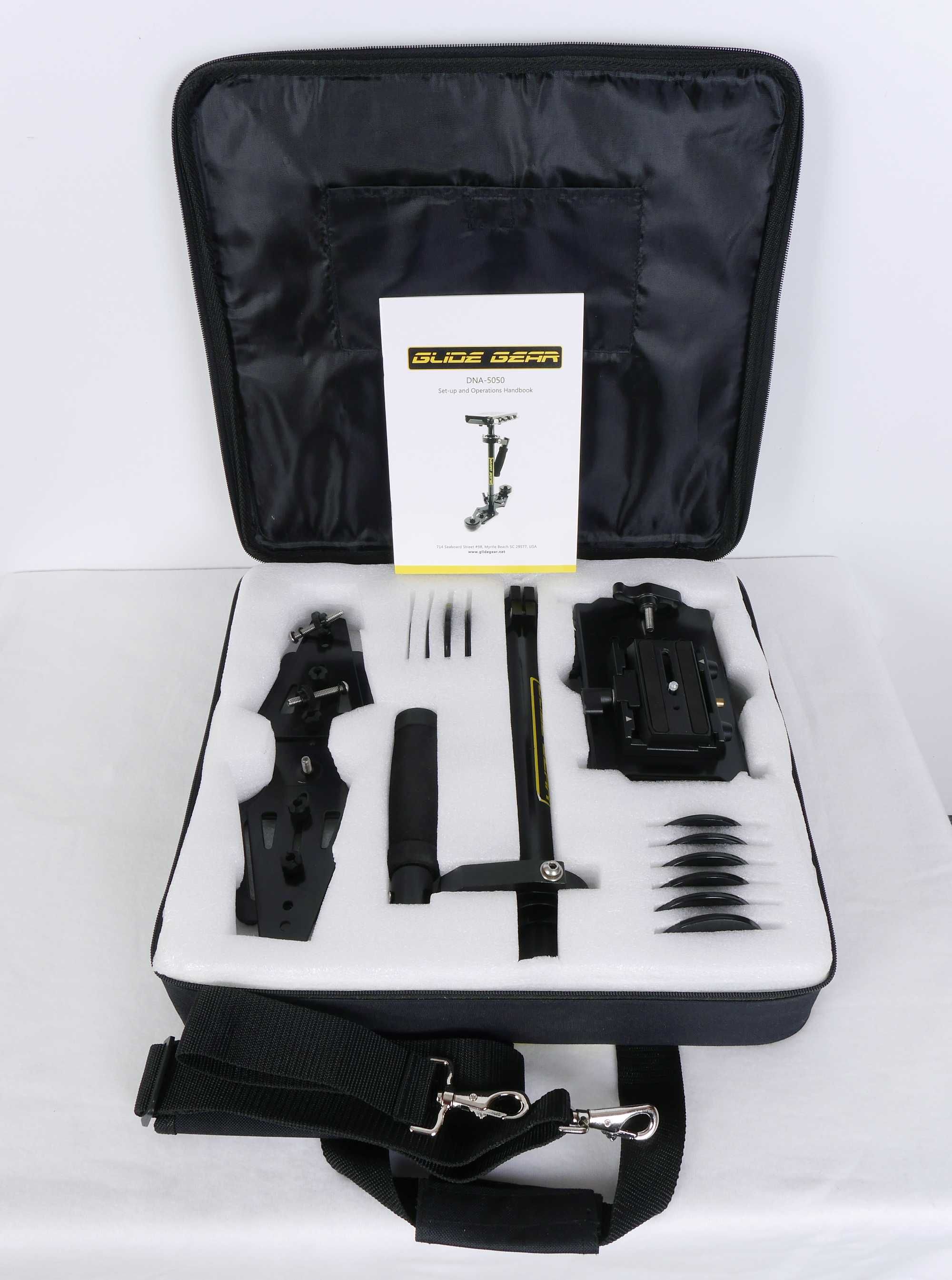 Stabilizator Glide Gear DNA 5050, do kamer i lustrzanek DSLR