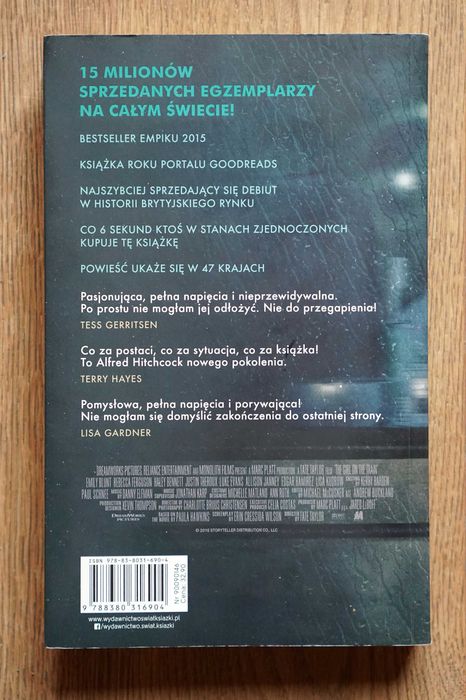 Dziewczyna z pociagu - Paula Hawkins