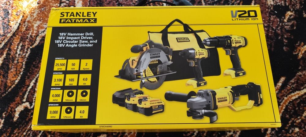 Zestaw Elektronarzędzia Stanley SFMCK469M2