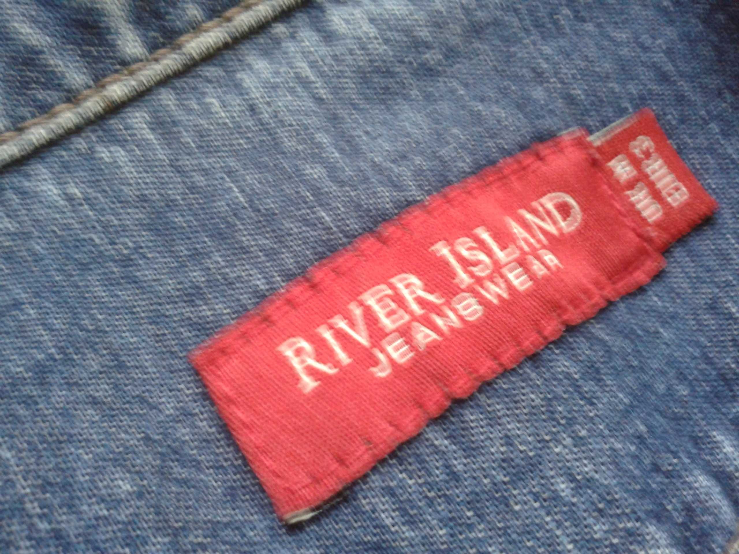 Domowa Wyprzedaż Kurtka, katana jeansowa 34 River Island