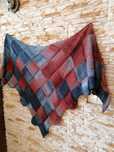 Chusta Entrelac hand made