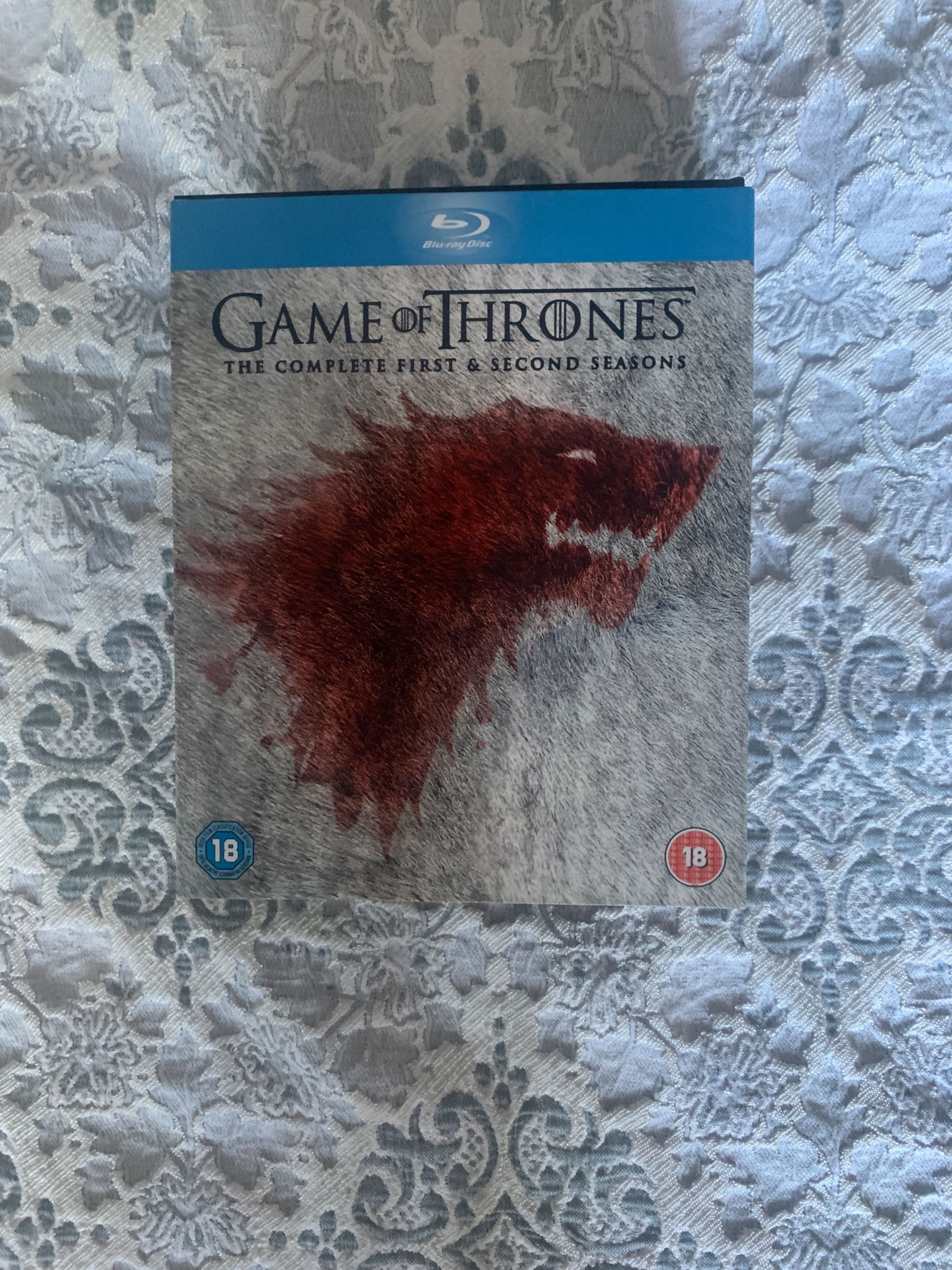 Game of thrones -primeira, segunda e temporada   blu- ray