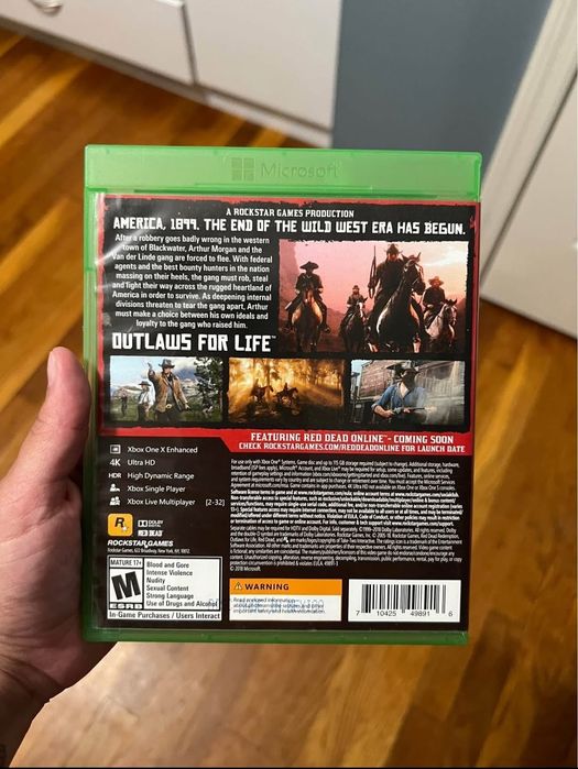RED DEAD 2 xbox one