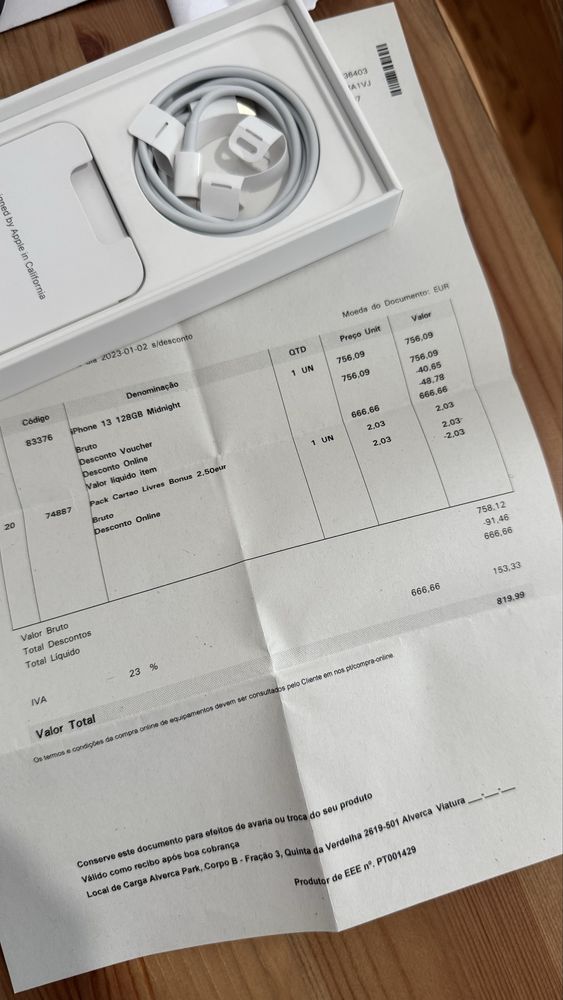 Iphone 13 128gb midnight