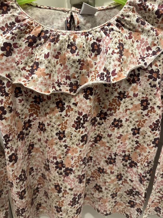 Bluzeczka z długim rękawkiem Lindex rozmiar 128