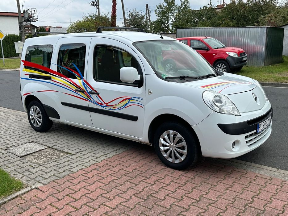 Renault Kangoo Maxi Long 1.5 dCi 85 KM 2011r. Klimatyzacja Zarejestrowany !