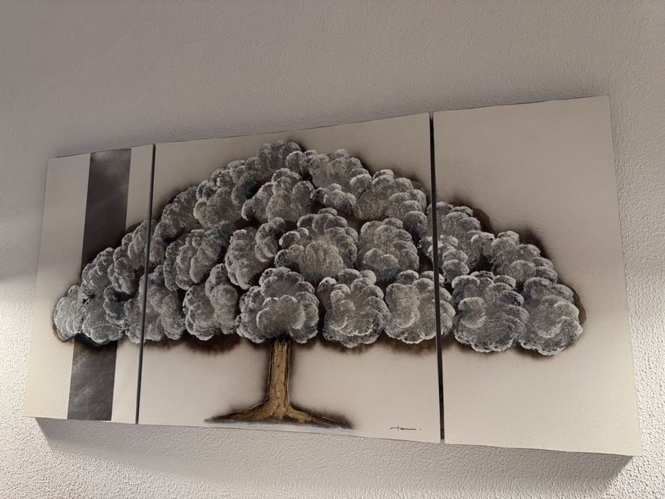 Quadro triplo Árvore