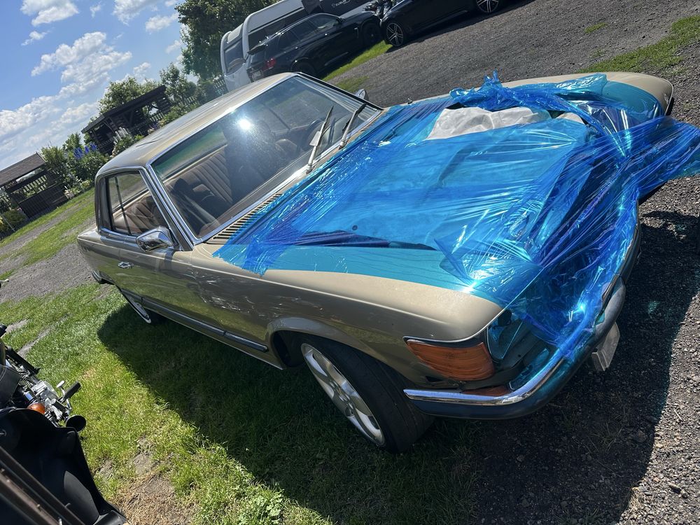 Mercedes Benz SLC 350 V8 1973 rok