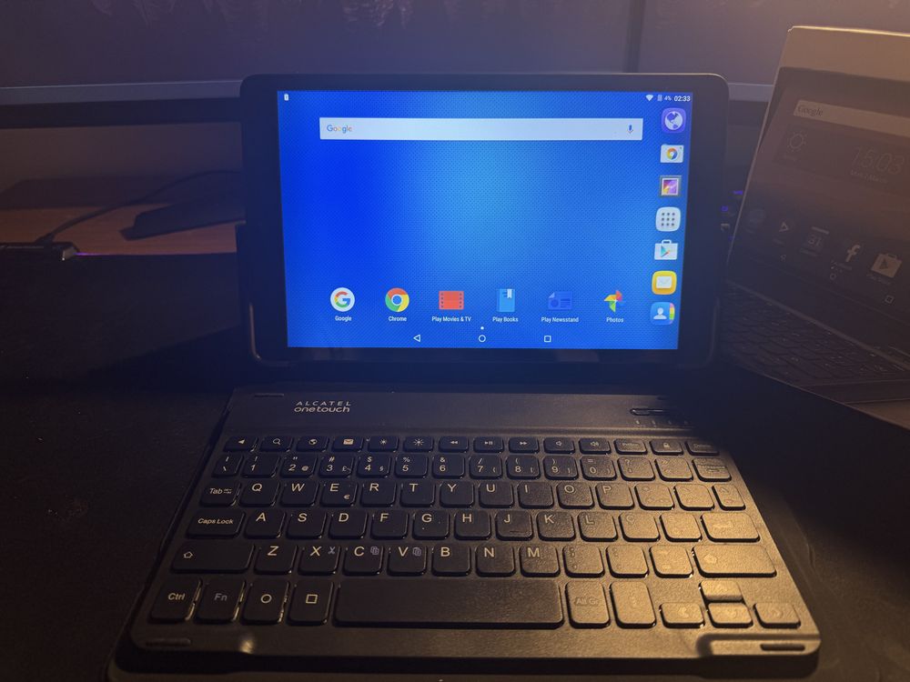 Tablet Alcatel Pixi 3 (10) + Teclado Bluetooth + Capa