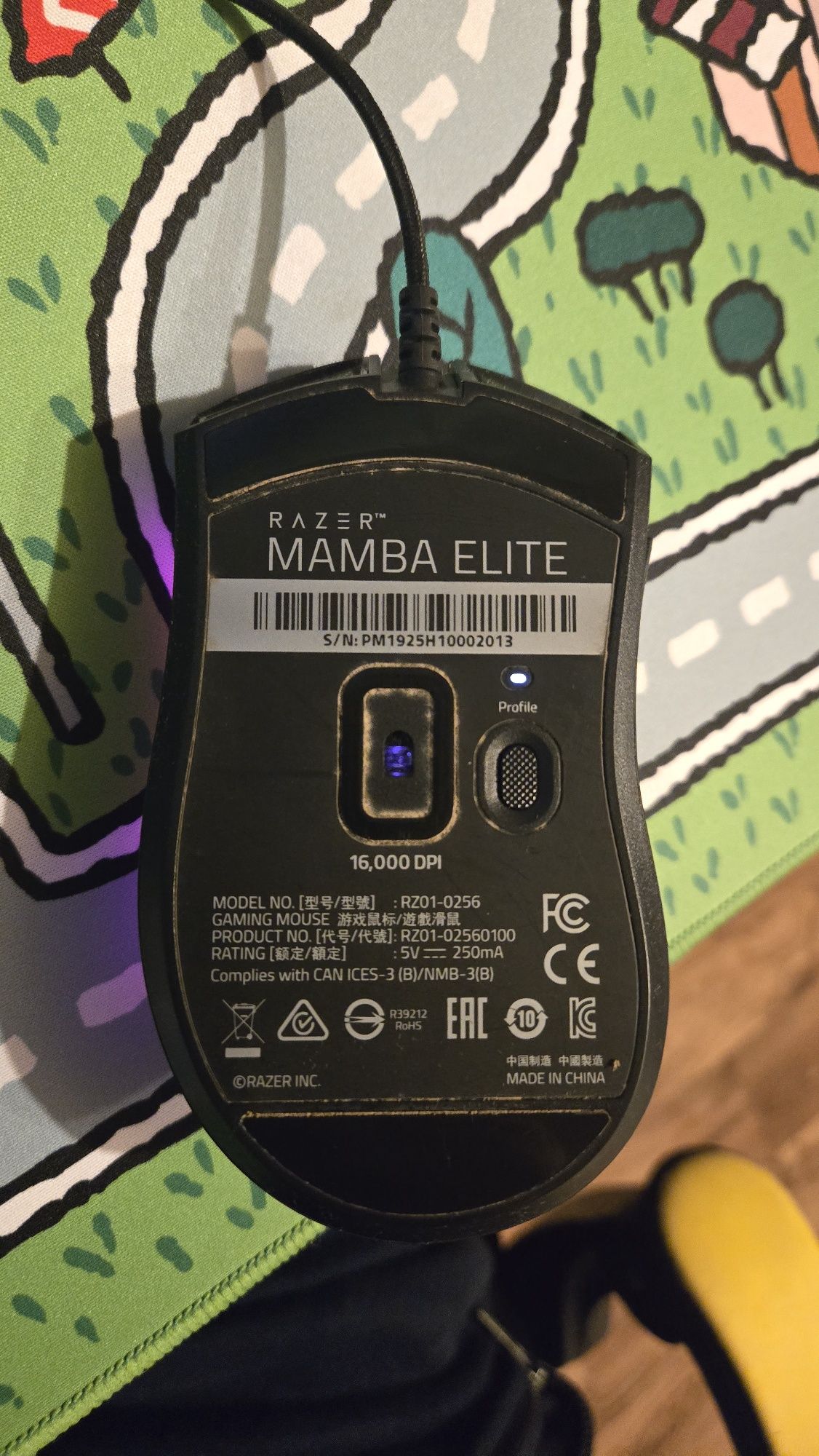 Razer Mamba Elite+Razer Ornata Chroma