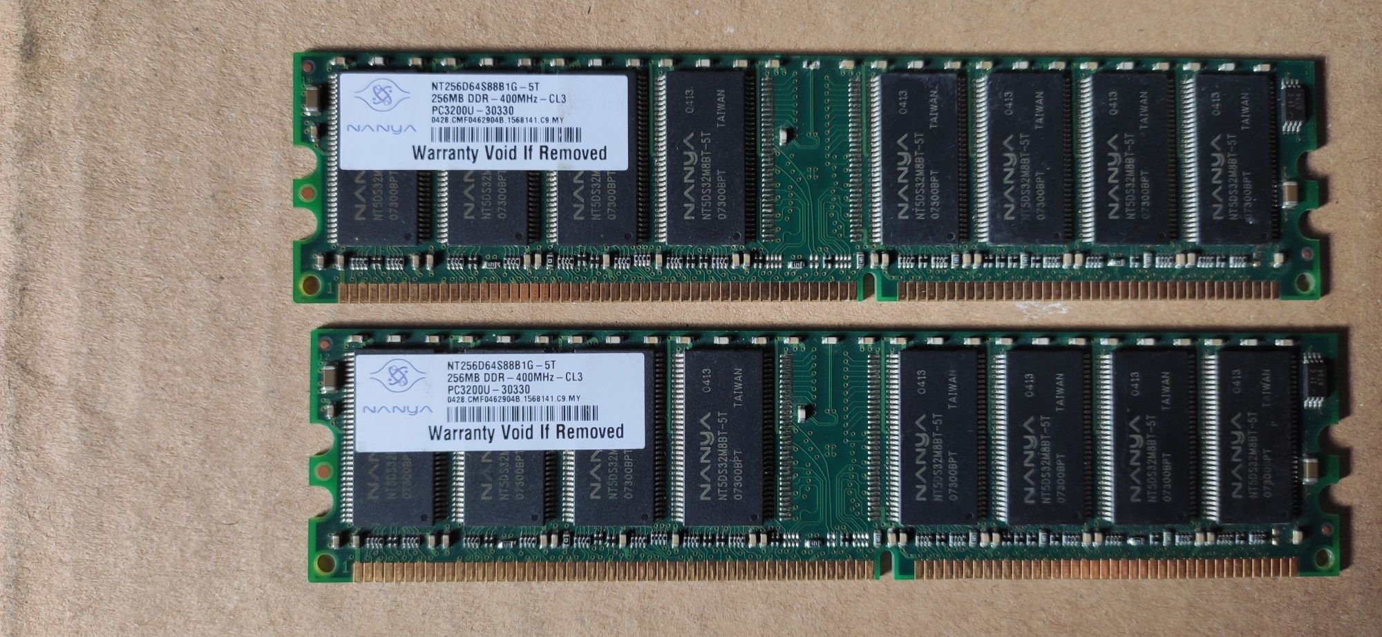 Оперативка DDR 256 MB