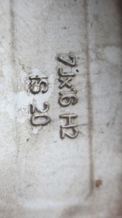 BMW E60 E61 komplet felg albuminowych 16' ORG alu