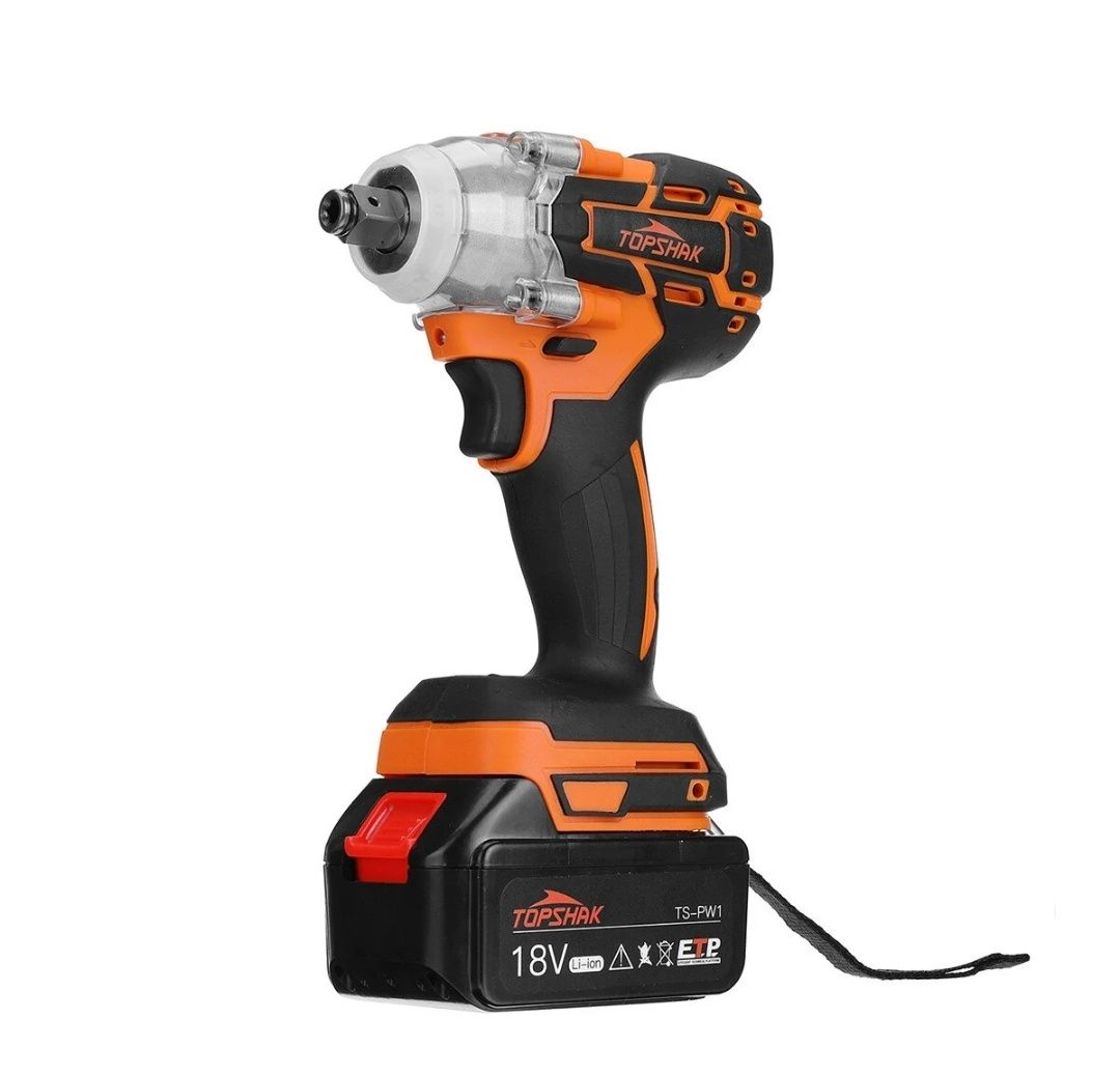 Chave de impacto sem fio TS-PW1 TOPSHAK 380N.m Aparafusadora