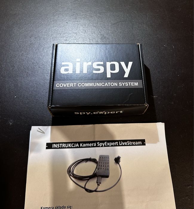 Ukryta mini kamera guzik egzamin sesja sprawdziany