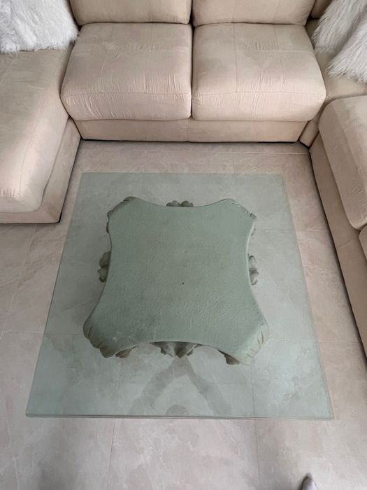 Mesa de centro trabalhada