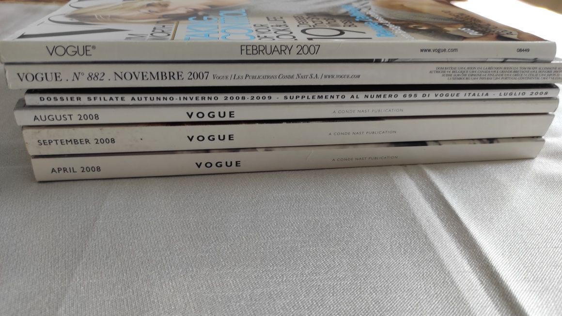 Magazyn VOGUE 2007r. - 2008r.