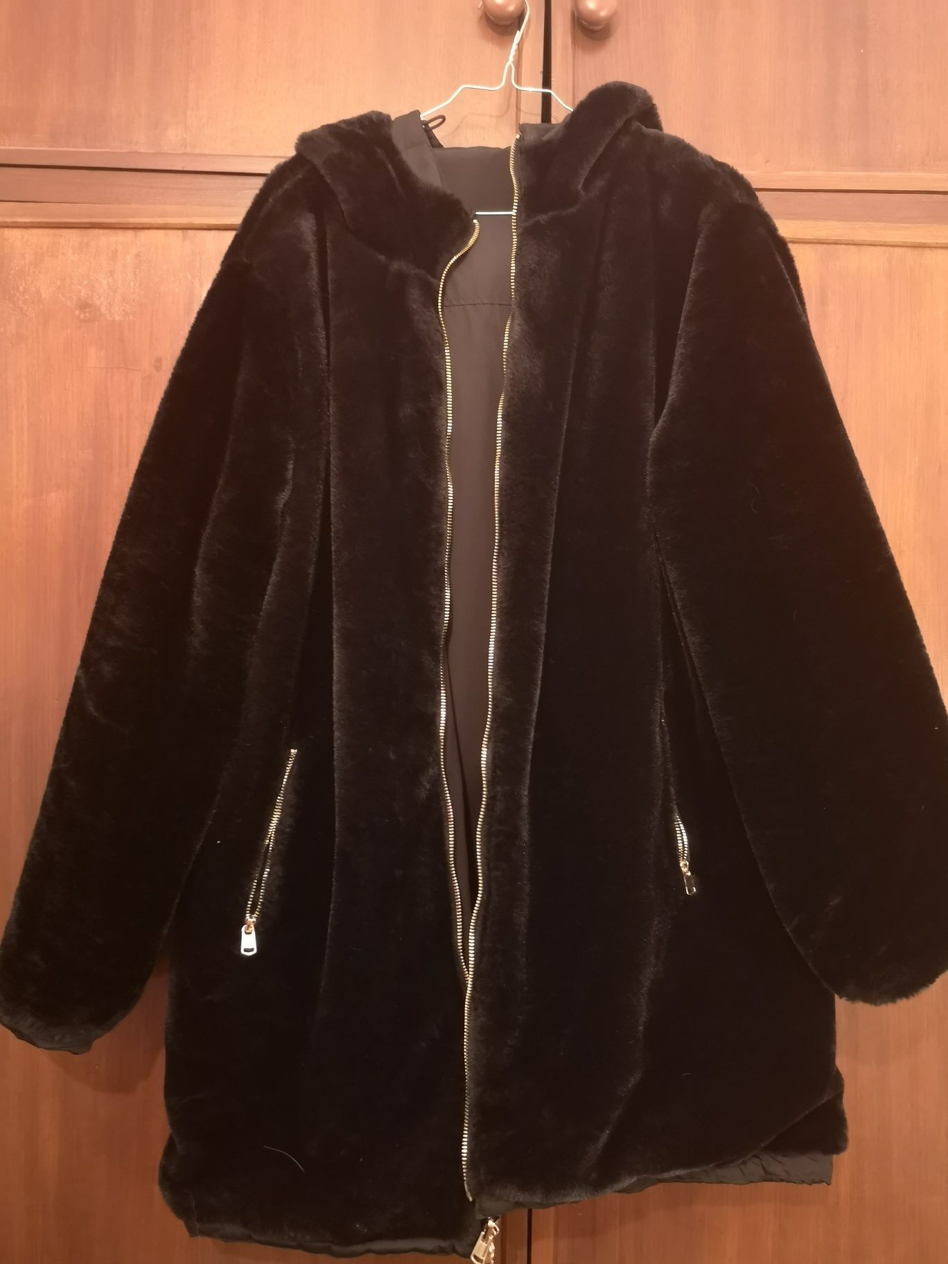 Vendo casaco de senhora preto Zara